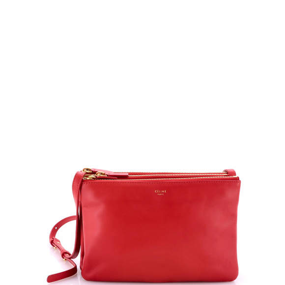 Celine Small Trio Crossbody Bag Leather - Picture 1 of 5
